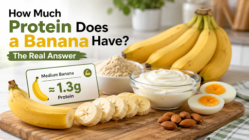 Protien in banana