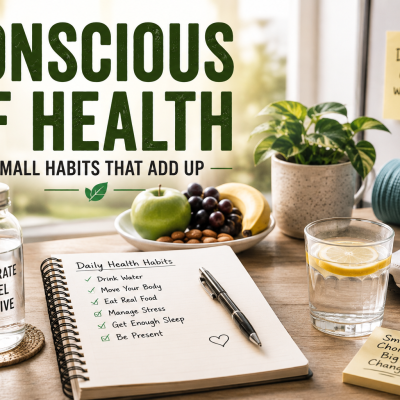 Healthy daily habits that support overall wellness and conscious health choices.