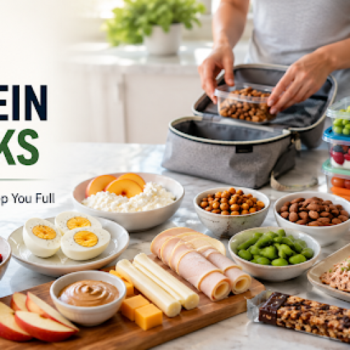 High Protein Snacks: Easy Ideas That Keep You Full