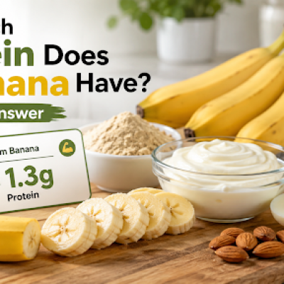 Protien in banana