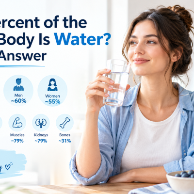 Human body water percentage explained, including how hydration levels vary by age, body composition, and overall health.